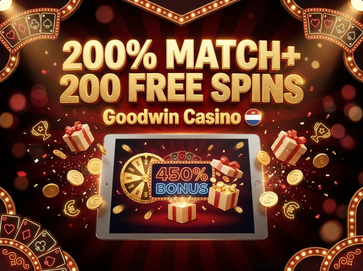 200% MATCH+ 200 FREE SPINS